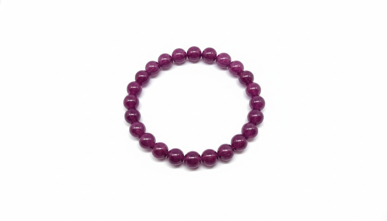 Natural Amethyst Crystal Beads Bracelet