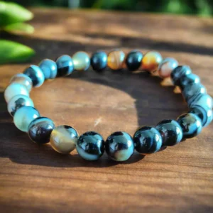 original suleimani hakik gemstone bracelet 8mm beads