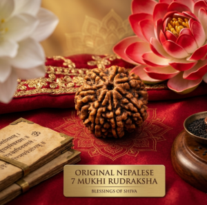7 Mukhi Rudraksha for Financial Growth & Saturn (Shani) Peace