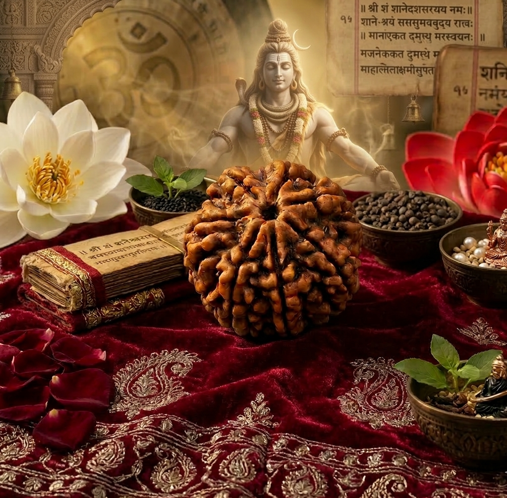7 Mukhi Rudraksha for Financial Growth & Saturn (Shani) Peace - Image 3