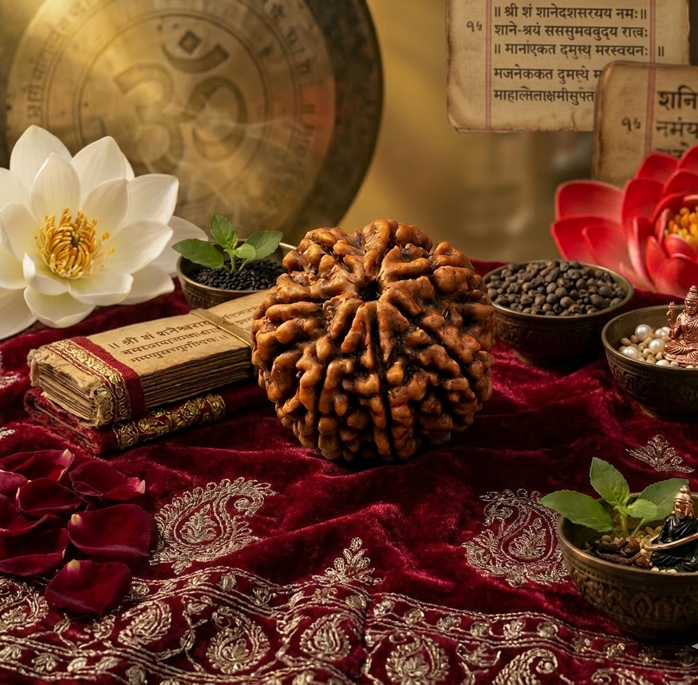 7 Mukhi Rudraksha for Financial Growth & Saturn (Shani) Peace - Image 4